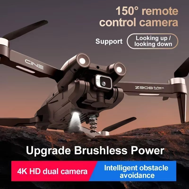 Z908 Pro /MAX 8K Drone ESC Professional 4K Dron Optical Flow Localization 3Sided Obstacle Avoidance Quadcopter Toys