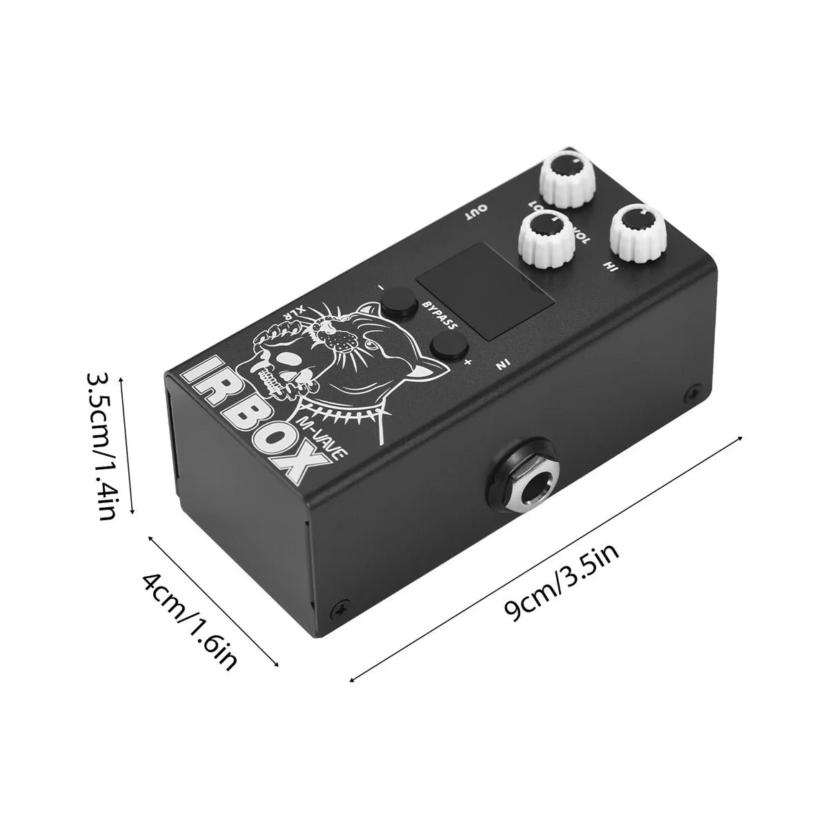 IR Box Effects Pedal Guitar Pedal with IR Cab Impulse Response Effectr Highly Restored Various Classic Speaker Box