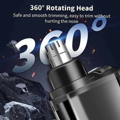 Portable Electric Nose Hair Trimmer, Rechargeable Nose Hair Shaver, Nose Hair Trimming Tool, Personal Care Appliances for Men, High Quality Trimmer, Cordless Rechargeable Trimmer #GLOBAL PICKS