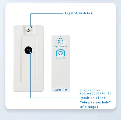 Magnifier Pro Disposable Clear Field of View Private and Easy to Use Disposable Lens (Reusable Base)
