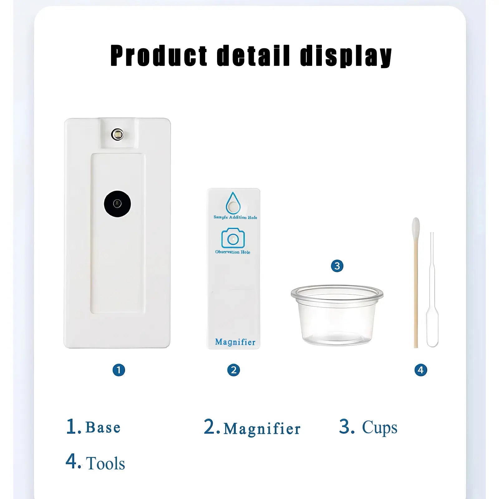 Magnifier Pro Disposable Clear Field of View Private and Easy to Use Disposable Lens (Reusable Base)