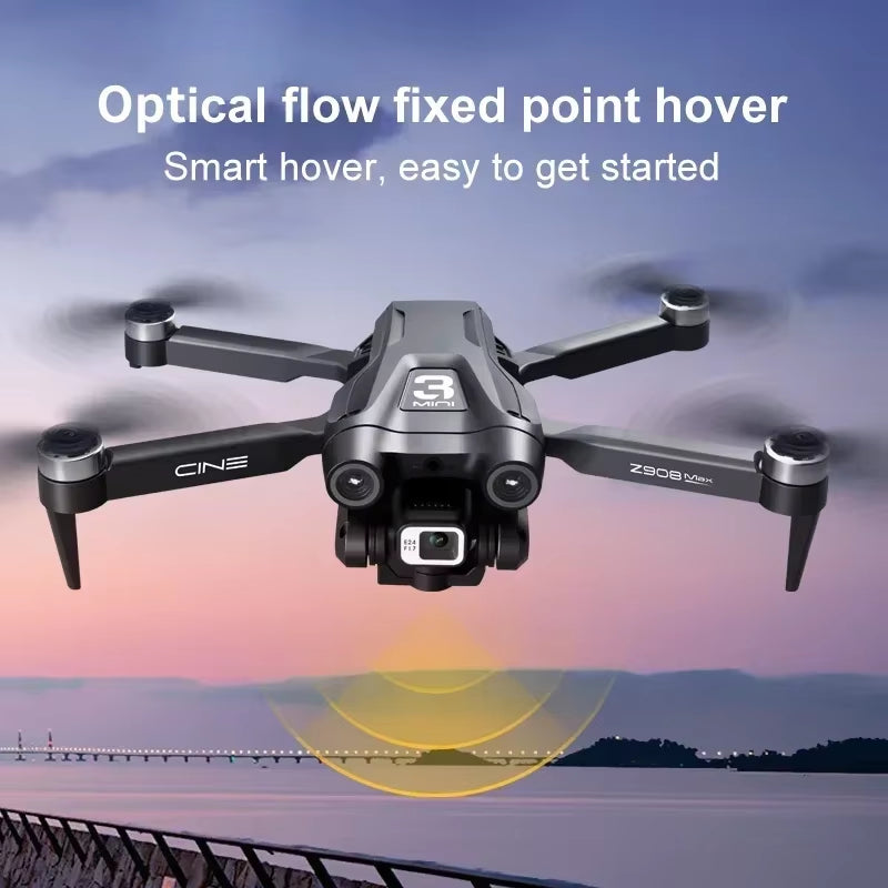 Z908 Pro /MAX 8K Drone ESC Professional 4K Dron Optical Flow Localization 3Sided Obstacle Avoidance Quadcopter Toys
